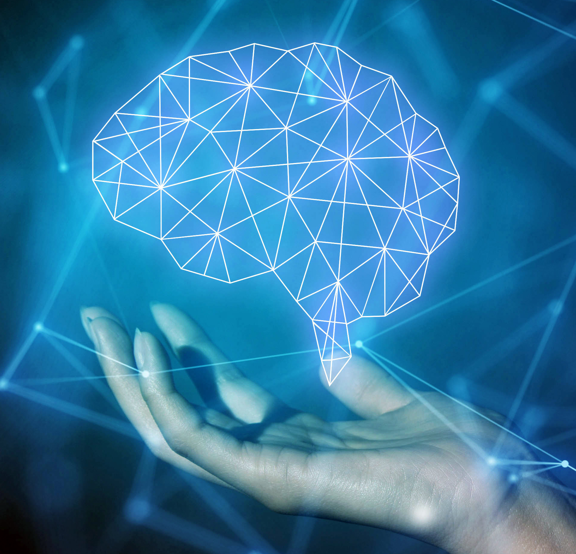 stock illustration of a brain