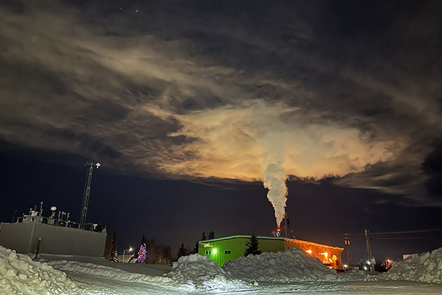 plume of pollutant
