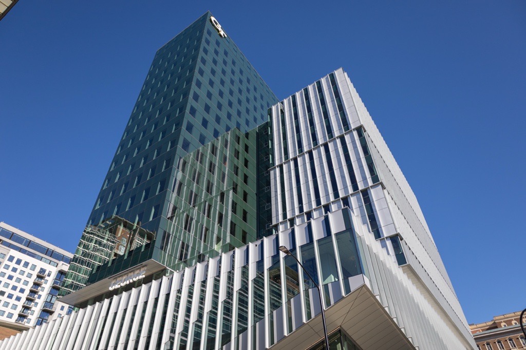 George Tower, ISyE's new home in Tech Square. 