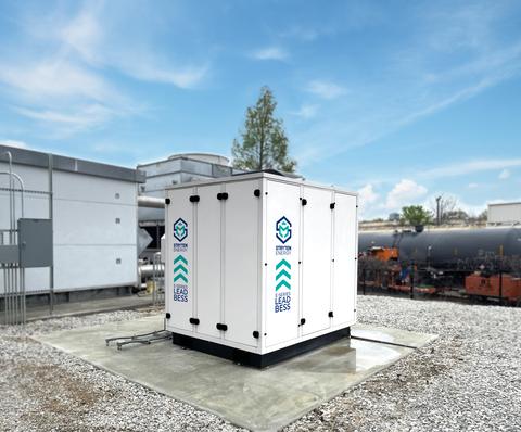 Stryten's Lead Battery Energy Storage System Installation at the Georgia Tech Carbon Neutral Energy Solutions Building