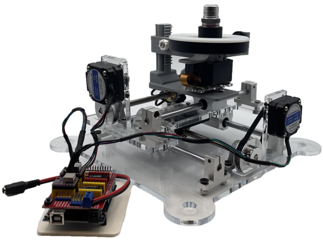Trackoscope is a frugal-science innovation accessible to a wide range of users, from high school laboratories to resource-constrained research environments.