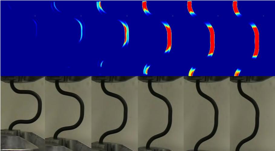 Shape-memory alloy temperature