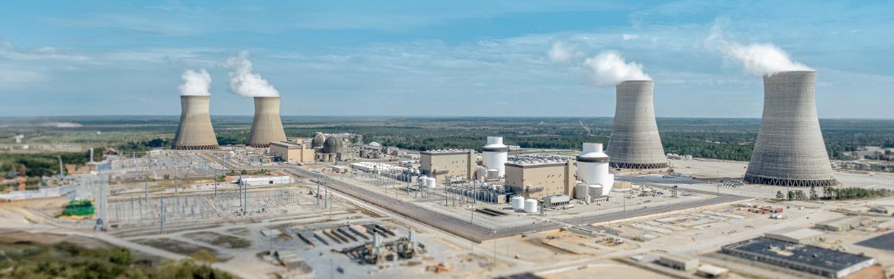 Plant Vogtle Aerial View