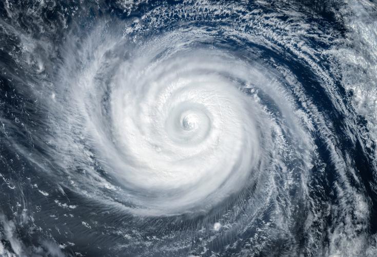 Image of a hurricane 