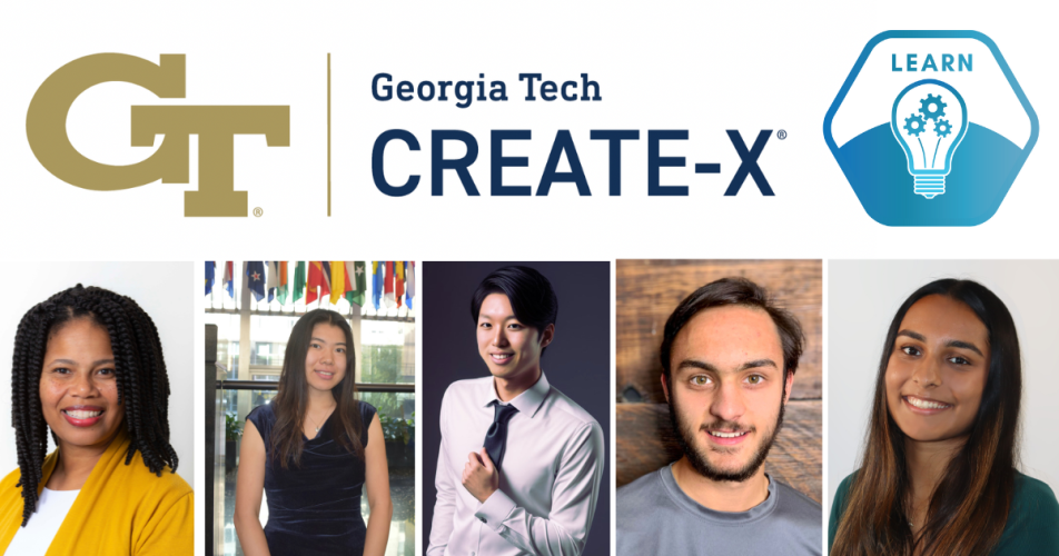 Yolanda Payne, Christie Peng, Shinhai Chen, Alex Aridgides, and Varuni Chopra.