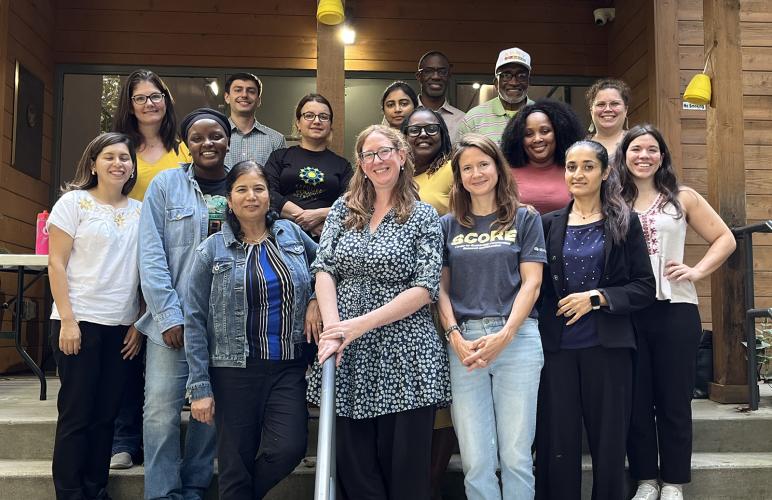 Group picture of Community Engaged Research workshop participants.