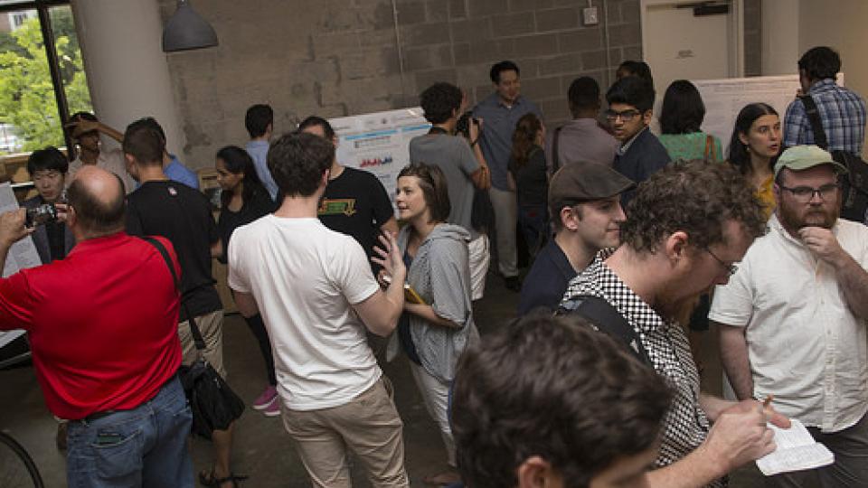 Image of the 2017 Design Science for Social Good poster session.