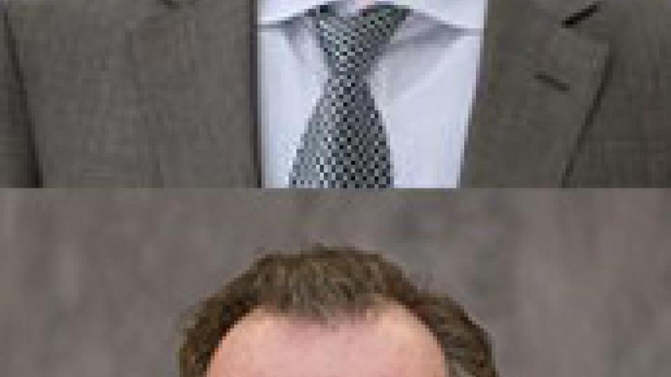 Portraits of Professors Yongsheng Chen and John Crittenden