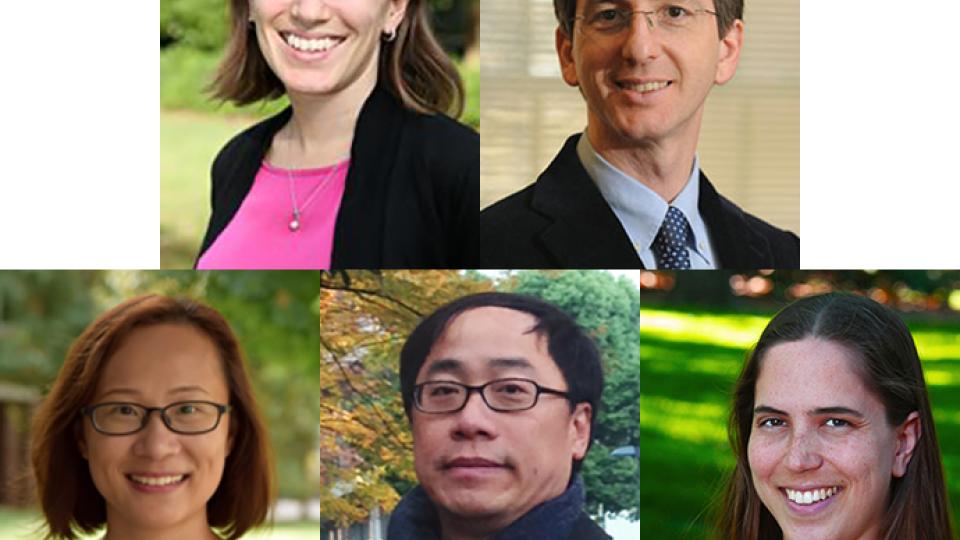 Grouping of the five BBISS Fellows newly appointed in 2018.