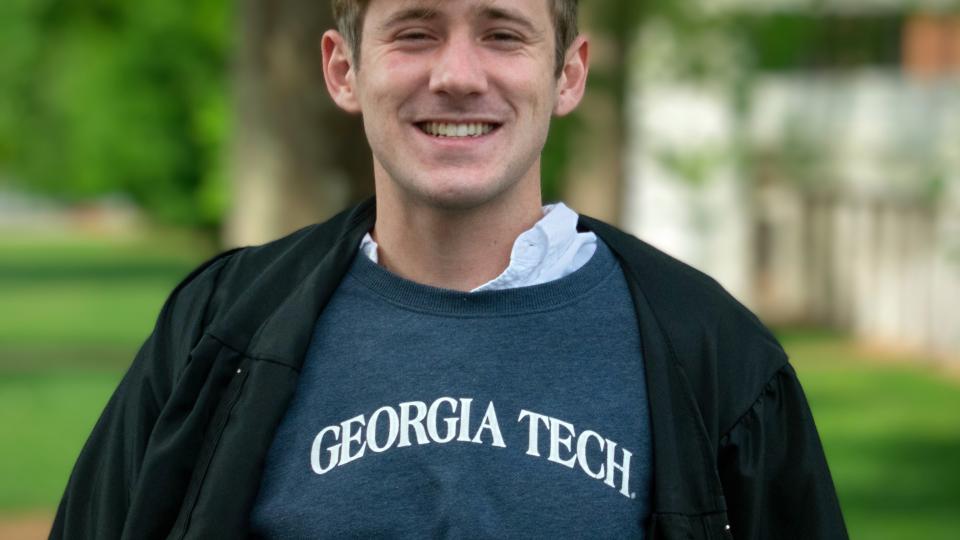 J. Cole Faggert, Ph.D. student in the School of Physics