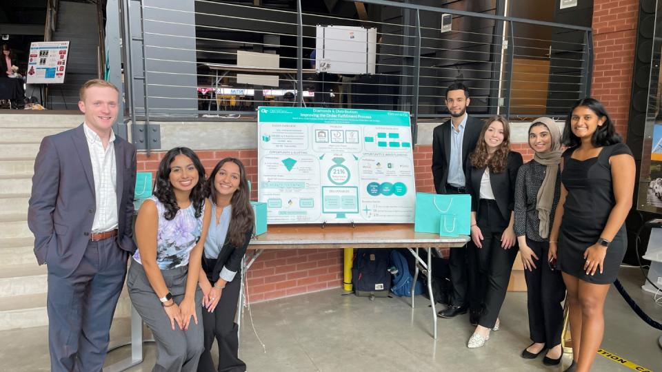 Groups photo of Team Tiffany ISyE Capstone