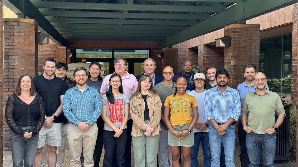 The inaugural cohort of the IMS graduate student apprenticeship program and their mentors. 