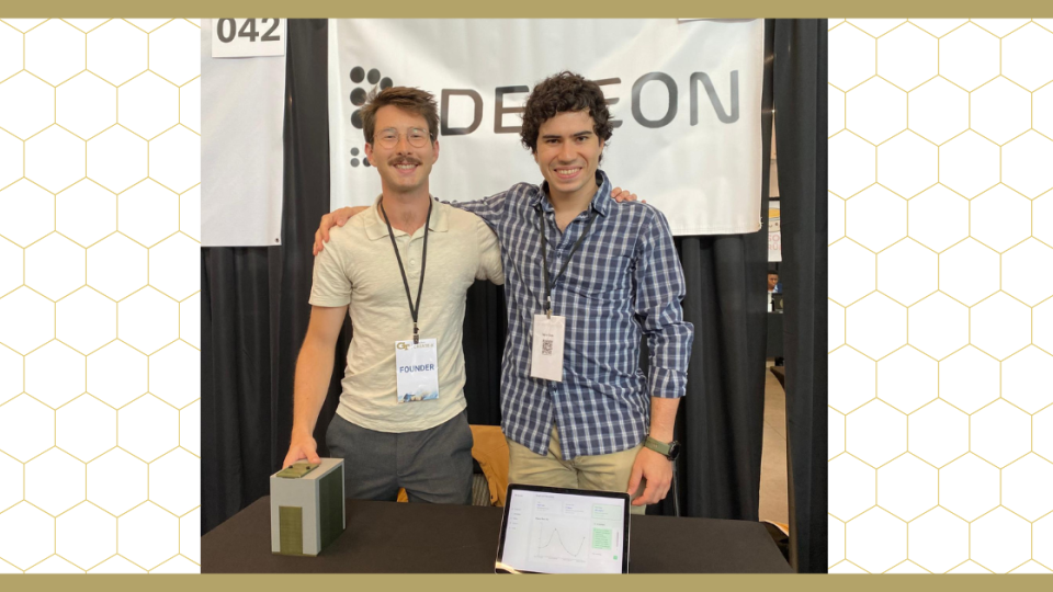 Deleon cofounders from left to right, Chad Pozarycki and José Andrade.