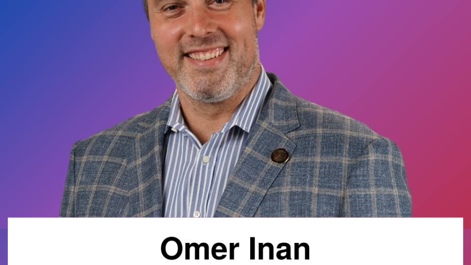 Professor Omer Inan is set to take the stage at the upcoming TEDxAtlanta 2023: We Rise event on May 19.