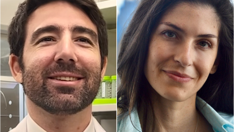 Patricia Stathatou and Christos Athanasiou