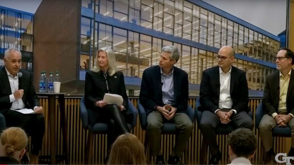 L to R: Ángel Cabrera, Marilyn Brown, Tim Lieuwen, Andre Calmon & Brian Stone