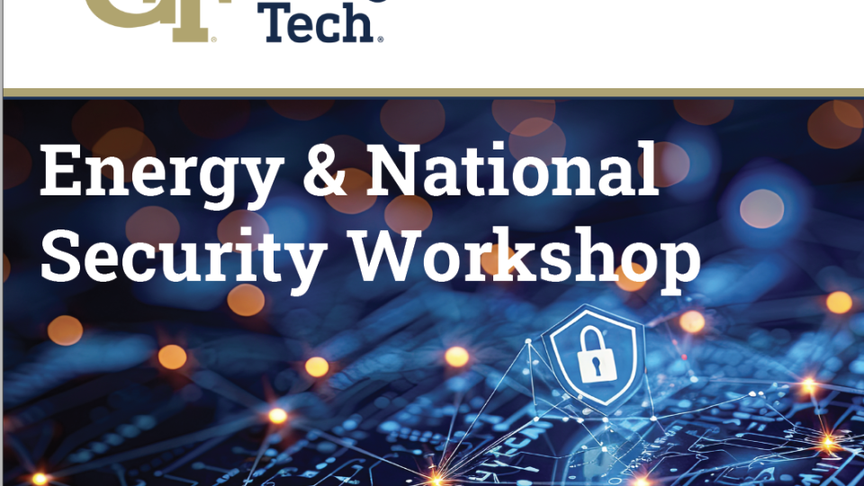 Energy and National Security Workshop Image