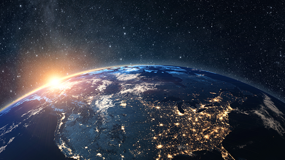 Image of the earth from space