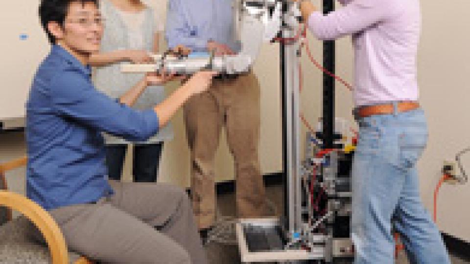 (L-R) Lena Ting, Karen Liu, Charlie Kemp and Madeleine Hackney