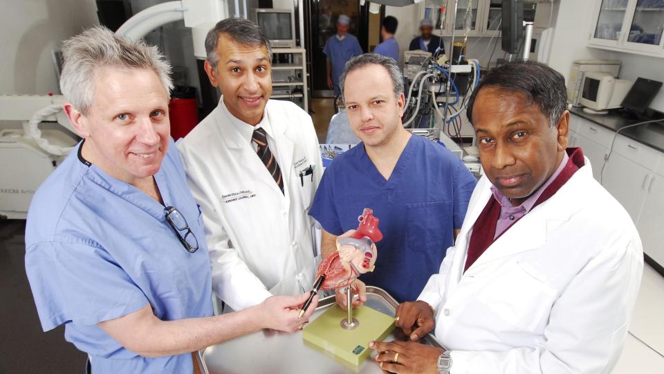 Apica Cardiovascular co-founders