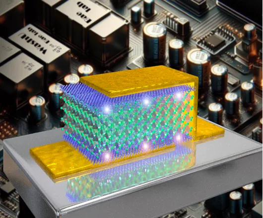 Electrostatic capacitors realized with ferroelectric single crystalline BaTiO3 (BTO) sandwiched by 2D materials (including h-BN). 