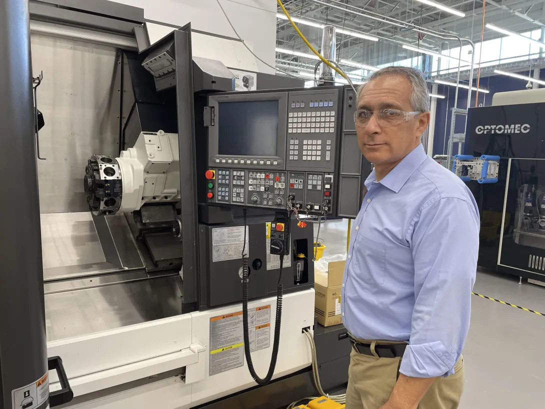 Professor Horacio Ahuett Garza from the Tecnológico de Monterrey