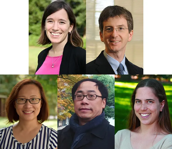 Grouping of the five BBISS Fellows newly appointed in 2018.