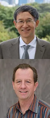 Portraits of Professors Yongsheng Chen and John Crittenden