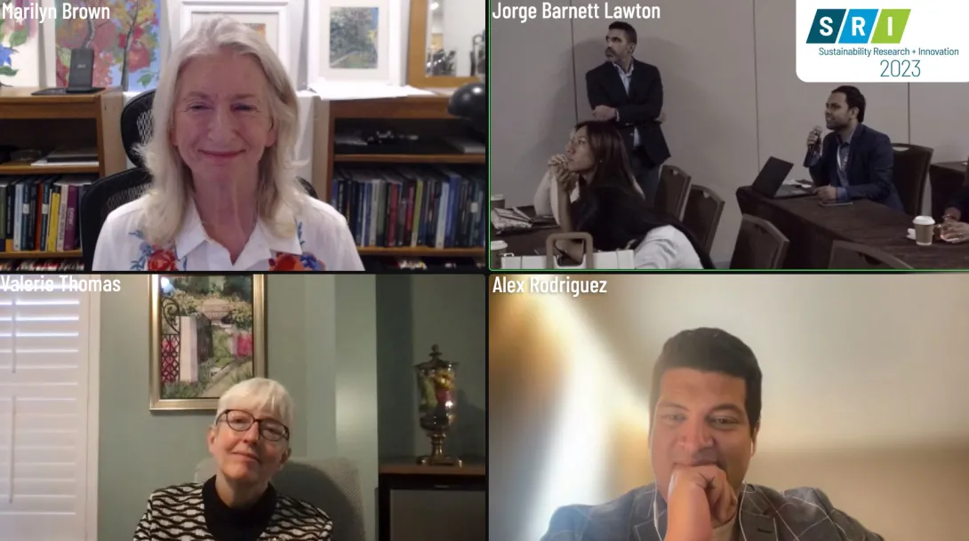 SRI2023 Reducing Emissions from Logistics panel