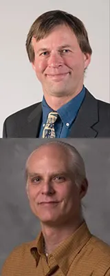 Portraits of Bert Bras and Marc Weissburg