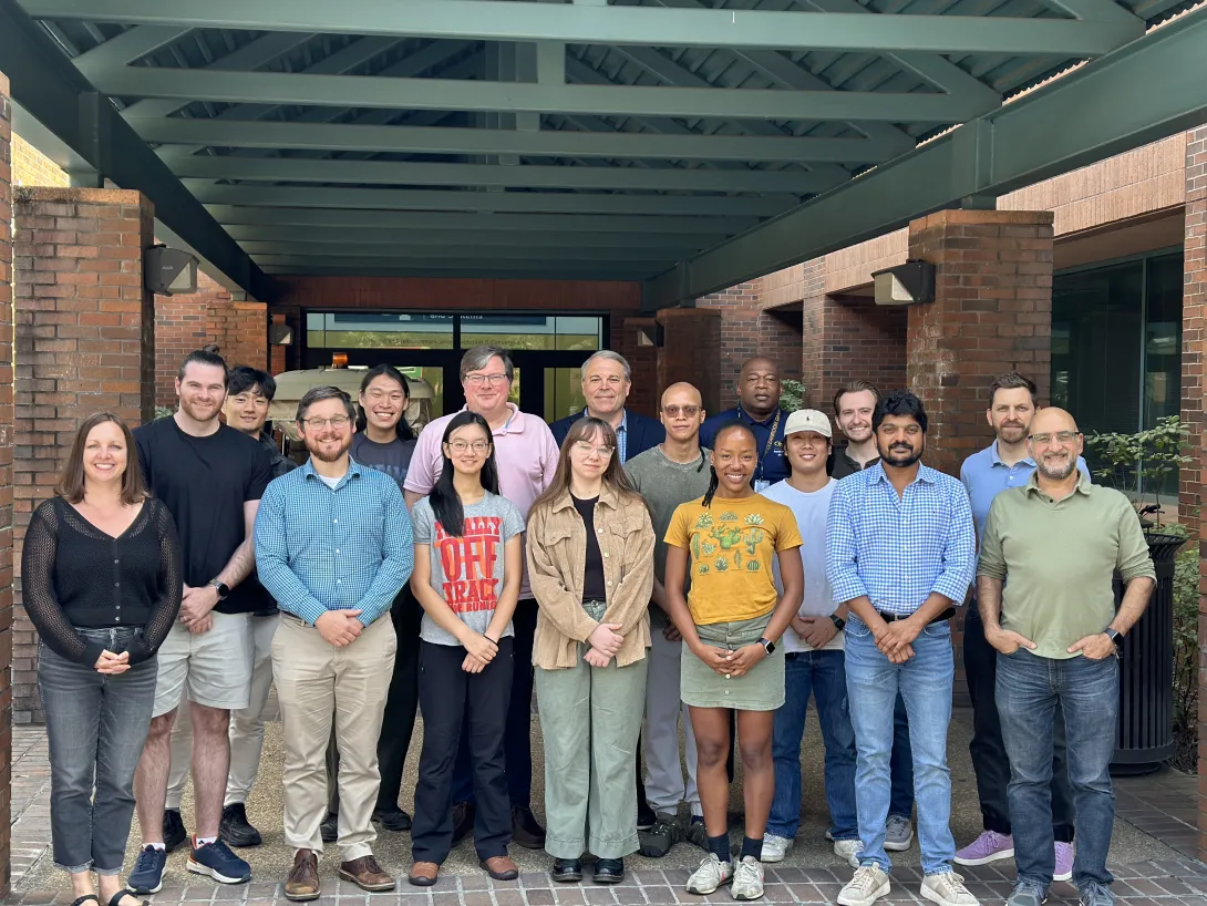 The inaugural cohort of the IMS graduate student apprenticeship program and their mentors. 
