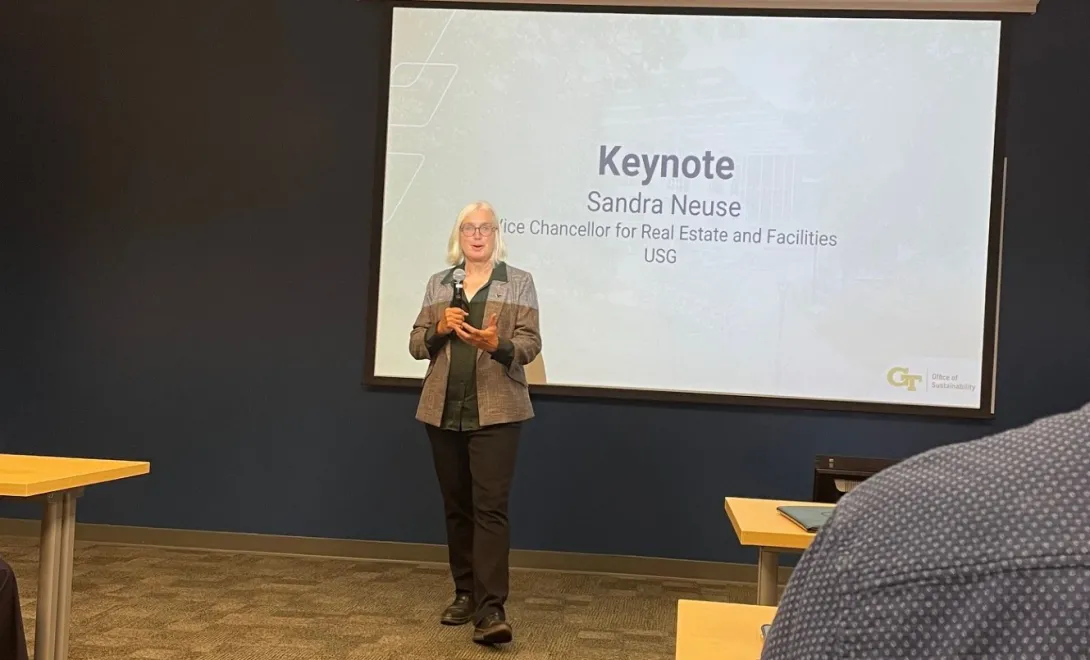 Image of Sandra Neuse, vice chancellor of Real Estate and Facilities, University System of Georgia
