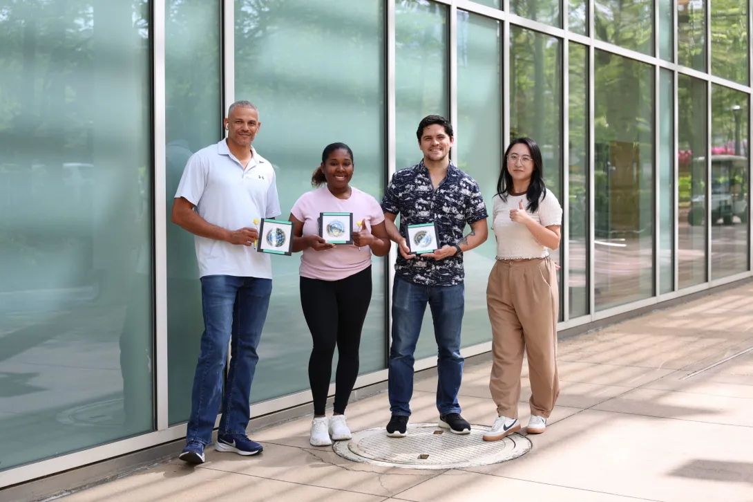 Michelle Wu and the veterans she worked with during the MNCP program