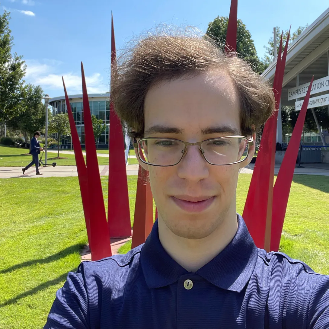 Andrew Heller, first-year astrophysics major