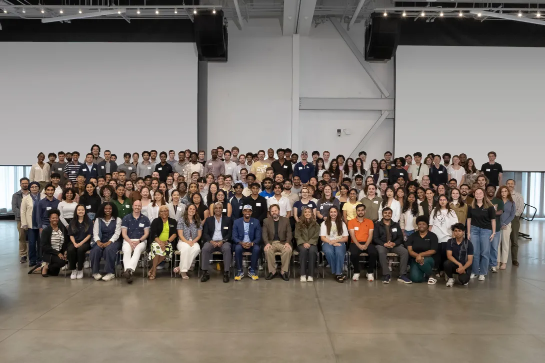 CREATE-X’s 12th cohort of Startup Launch with CREATE-X staff members and Atlanta leadership.