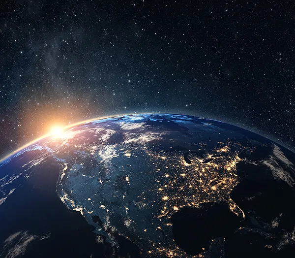 Image of the earth from space