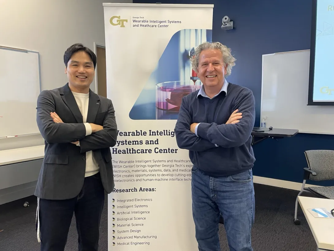 Professors Hong Yeo and Rudy Gleason