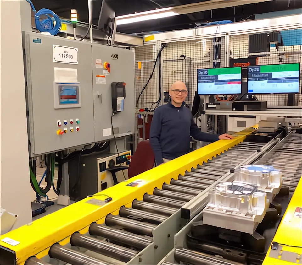 Lance Johnson, advanced manufacturing engineering manager at Moog