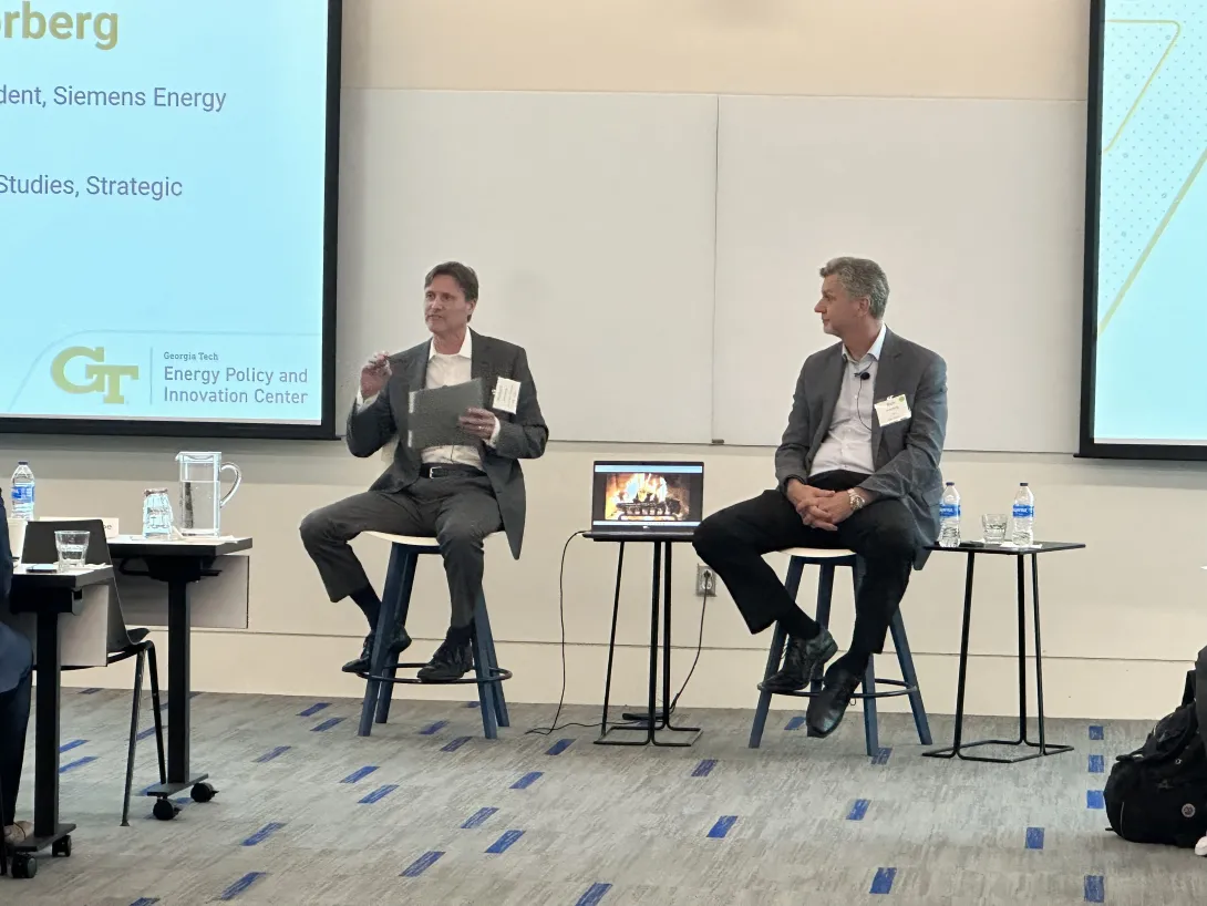 Fireside chat featuring Rich Simmons, Strategic Energy Institute, and Rich Voorberg, QII.