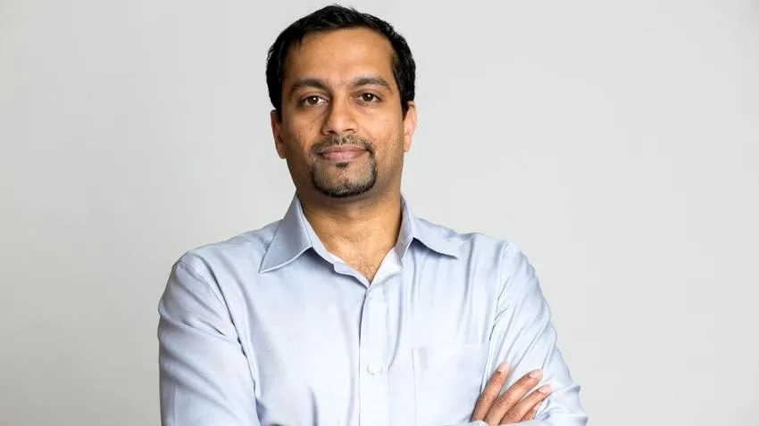 Photo portrait of Vijay Balasubramaniyan (PhD CS 2011), CEO and co-founder of Pindrop Security.