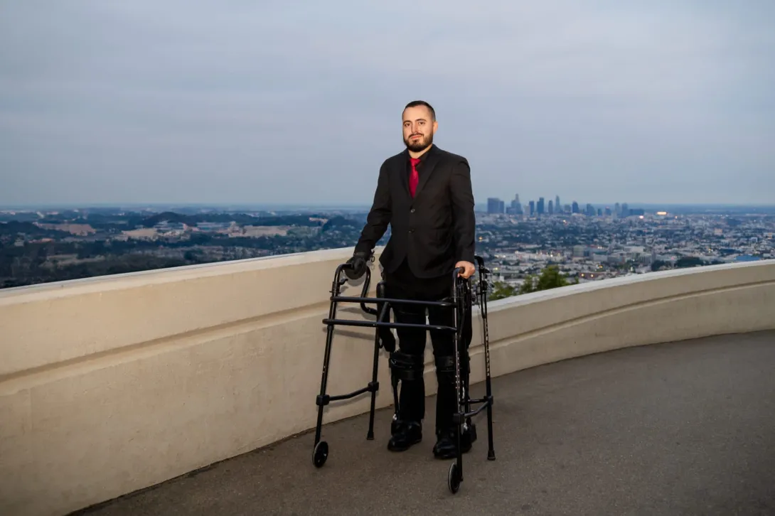 Ignacio Montoya stands in LA