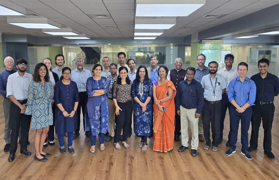 Pictured are faculty members from IIT Madras, Emory University, Georgia Tech's Institute for People and Technology, and other members of the diabetes expert group.
