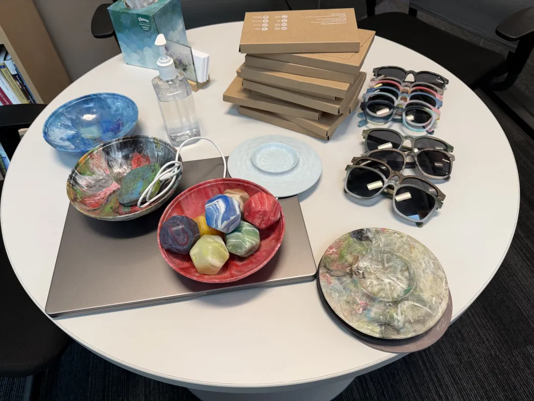 Recycled plastic items you can make using the Trash Lab