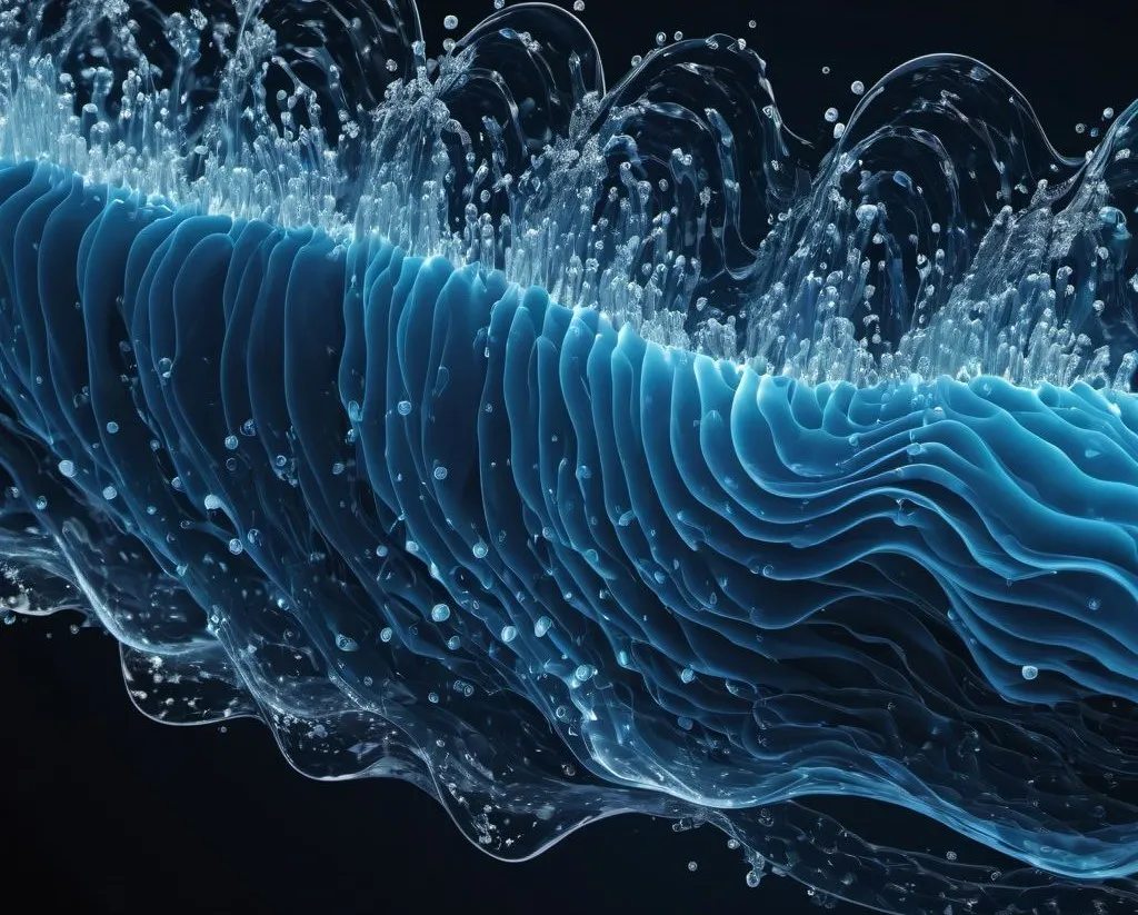 AI-generated graphic of complex CFD simulations