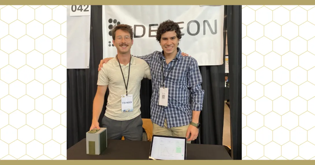 Deleon cofounders from left to right, Chad Pozarycki and José Andrade.