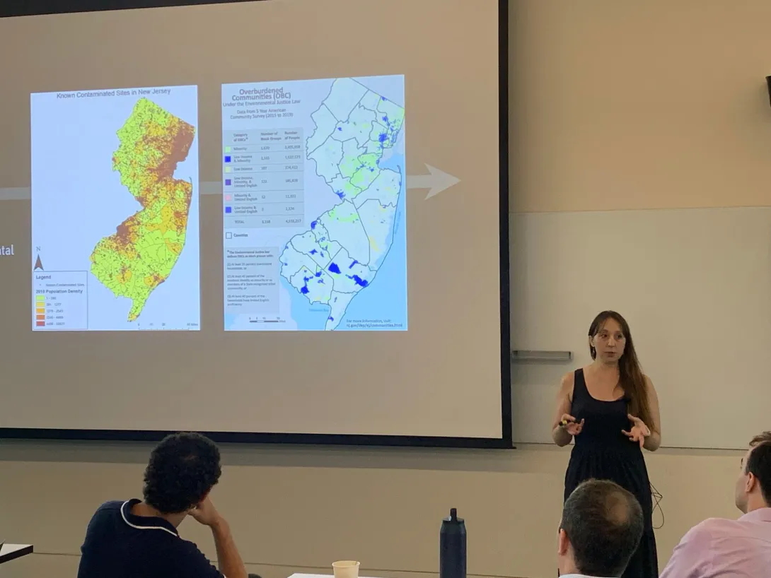 Erin Mayfield, assistant professor at Dartmouth College's Thayer School of Engineering gives a keynote at the 2026 MES Workshop